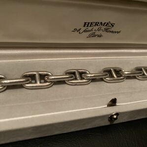 ‘50s-‘60s Vintage Hermes Chaine d’Ancre 初期コマ TGM 12 GM 12ヴィンテージ エルメス シェーヌダンクル ブレスレット アクロバットの画像2