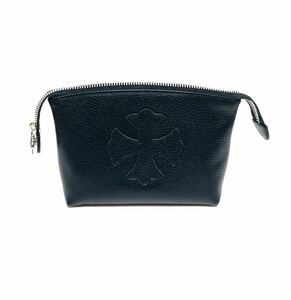 1円スタート！CHROME HEARTS CH PLUS INSANITY BAG CHプラス インサニティーバッグ 黒 化粧ポーチ