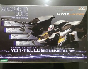 未組立 インテリオルユニオン テルス ガンメタ ver. Y01-TELLUS ARMORED CORE for Answer ACfA アーマード コア　コトブキヤ VI 1/72