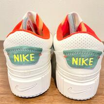 NIKE WMNS COURT LEGACY LIFT ナイキ コートレガシー リフト ホワイトグリーン FD0355-133 ローカットスニーカー 25.5cm_画像4