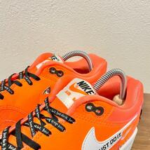 NIKE AIR MAX 1 JUST DO IT ORANGE ナイキ エア マックス ワン オレンジ 917691-800 レディース ローカットスニーカー 24.5cm_画像7