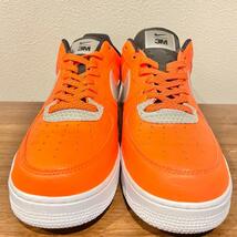 NIKE AIR FORCE 1 '07 LV8 1 3M エア フォース ワン スリーエム コラボ オレンジ CT2299-800 メンズ ローカットスニーカー 28cm_画像2