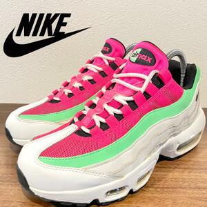 NIKE WMNS AIR MAX 95 ナイキ エア マックス 95 ホワイトマルチカラー レディース CJ0624-101 ローカットスニーカー 23cm