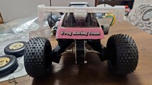 タミヤ TAMIYA ラジコン RCマイティフロッグ、復刻物中古、車体のみ_画像5