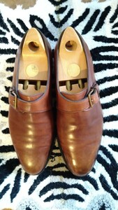 ジョン・ロブ　john lobb モンクストラップシューズ　トップグレード　7000番　6E