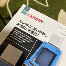 CANARY カナリー　タイトー　TAITO 筐体　アーケード　チラシ　カタログ　フライヤー　パンフレット　正規品　即売　希少　非売品　販促_画像5