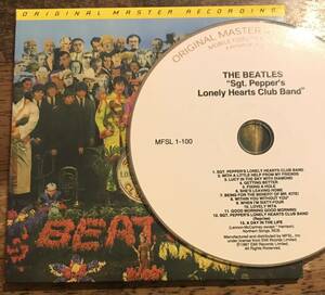 究極オリジナルMFSLマスター / The Beatles / Sgt. Pepper’s Lonely Hearts Club Band: Original Master Recording / 1CD / Mobile Fideli