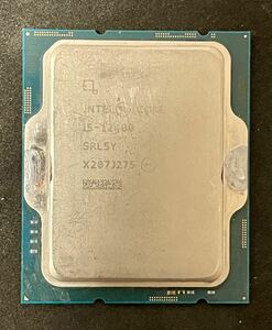 Intel CPU Core i5 12400 動作不良 ジャンク LGA1700 本体のみ GPU内蔵