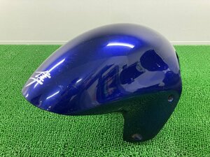 GSX1300Rハヤブサ フロントフェンダー 青M 24F0 スズキ 純正 中古 バイク 部品 GW71A ペイント素材に 割れ欠け無し 品薄 希少品