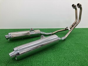 TRX850 マフラー 4NX ヤマハ 純正 中古 バイク 部品 -000*** 希少なフルエキ コケキズなし ノーマルマフラー 車検 Genuine