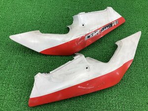 CBR400RR シートカウル 左右 白/赤 KY2 ホンダ 純正 中古 バイク 部品 NC23 テールカウル ペイント素材に 車検 Genuine