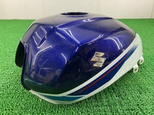 GSX1400 タンク 青M/白 スズキ 純正 中古 バイク 部品 GY71A 錆無し 穴あき無し 修復素材に ノーマル戻しに そのまま使える 車検 Genuine