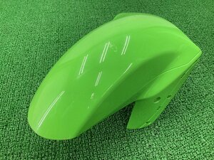 ZX-14R フロントフェンダー 緑 35004-0131 カワサキ 純正 中古 バイク 部品 ZXT40C ZZR1400 コケキズなし そのまま使える 車検 Genuine