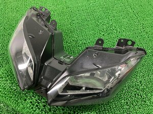 NINJA250 ヘッドライト 23004-0326/3MH074 カワサキ 純正 中古 バイク 部品 EX250L 23004-0326 3MH074 ニンジャ250 割れ欠け無し 品薄