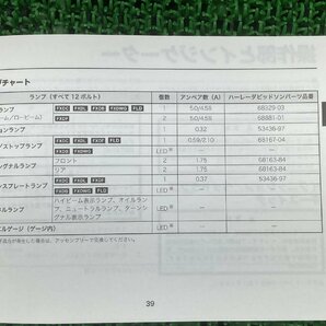 ダイナ 取扱説明書 ハーレー 正規 中古 バイク 整備書 DYNA 2012年モデル オーナーズマニュアル 車検 整備情報の画像2