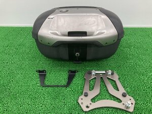 Vストローム650 トップケース スズキ 純正 中古 バイク 部品 オプション リアボックス テールボックス 鍵付き 割れ欠け無し 品薄