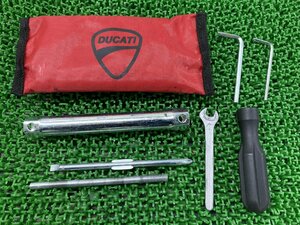 959paniga-re loaded tool ZDMHA01JAGB003*** Ducati original used bike parts 2016 year remove tool kit functional without any problem shortage of stock rare goods 