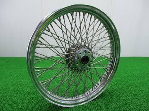 スポーツスター ダイナ フロントホイール FXSTS1340 社外 中古 バイク 部品 43312-84B 1984～1999年式 19x2.15 XL883 XL1200 FXD