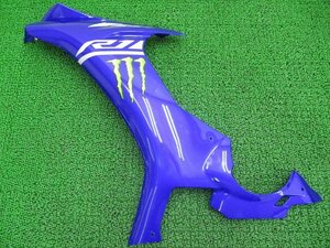 YZF-R1 サイドカウル 左 青M 2CR ヤマハ 純正 中古 バイク 部品 RN32 割れ欠け無し 品薄 希少品 車検 Genuine