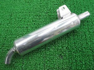 RS50 silencer muffler DGM51996-S Aprilia original used bike parts hole less that way possible to use vehicle inspection "shaken" Genuine