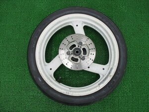 FZR400 リアホイール 1WG-036*** ヤマハ 純正 中古 バイク 部品 1991年式外し 1WG 曲がり無し 品薄 希少品 車検 Genuine