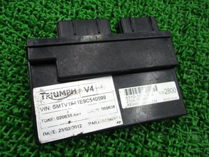  Tiger 1200 ECU Triumph (TRIUMPH) original used bike parts ECM functional without any problem that way possible to use vehicle inspection "shaken" Genuine