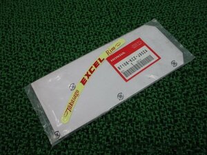 エクセル ホイールデカール 87108-KCZ-J90ZA 在庫有 即納 ホンダ 純正 新品 バイク 部品 HONDA 車検 Genuine