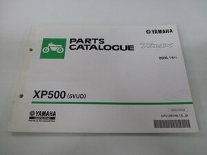 T-MAX パーツリスト 1版 ヤマハ 正規 中古 バイク 整備書 XP500 5VUD SJ04J sL 車検 パーツカタログ 整備書