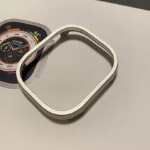【希少！アルミ削り出し】Apple Watch Ultraプロテクションカバー スターライト アップルウォッチ アルミニウム 金属製 高級感 ビレット_画像2