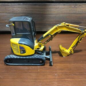 Diapet ダイヤペット 1/32 KOMATSU コマツ ミニショベル PC50MR ユンボ 油圧ショベル バックホー　　模型　おもちゃ　ジオラマ