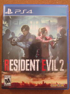 PS4 Resident Evil 2 バイオハザードRE2 北米版 送料無料