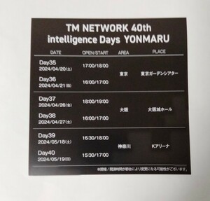 TM NETWORK 40th Anniversary BOX　ツアー先行抽選シリアルのみ