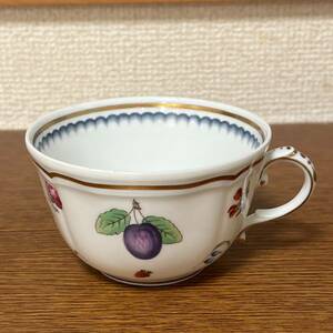 【H1220】リチャードジノリ Richard Ginori ティーカップ カップ 洋食器 フルーツ 陶器 コーヒー お茶 飲物 食卓 食事 ティー カップ