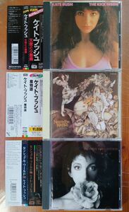 ケイト・ブッシュ Kate Bush / 天使と小悪魔 魔物語 センシュアル・ワールド CD3枚まとめて