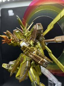 RG 1/144　ゴッドガンダム　ハイパーモード塗装　完成品　エアブラシ塗装済み ガンプラ バンダイ　RG