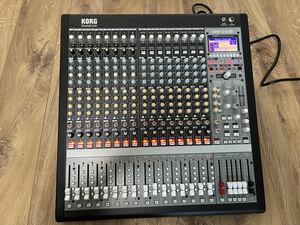 美品 KORG MW-2408 ハイブリッドアナログ/デジタルミキサー 専用プラダンケース付き