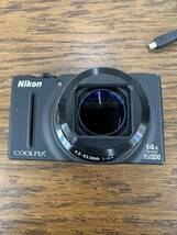 ニコン/Nikon◆COOLPIX S8200/Full HD/コンパクトデジタルカメラ 14x WIDE OPTICAL ZOOM ED VR バッテリーなし ブラック◆管No3179_画像3