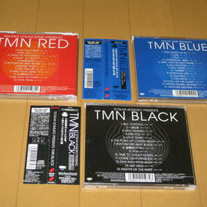ベスト3枚セット TM NETWORK TMN TMネットワーク ブラック レッド ブルー BLACK RED BLUE BEST 小室哲哉 宇都宮隆 木根尚登の画像2