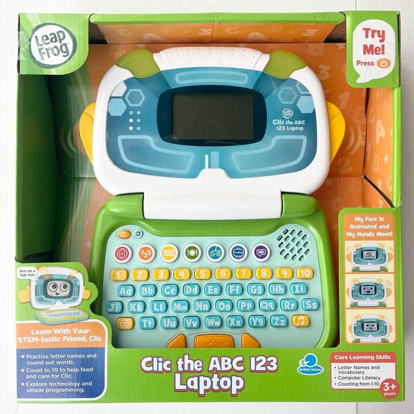 Leap Frog Clic the ABC 123 Laptop パソコン