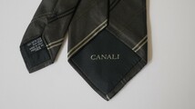 【CANALI カナーリ】USED ブランドネクタイ/m14-GG2-11-15_画像5