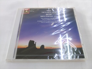 未開封 CD / 36 / ホルスト：「惑星」 / ブリテン：シンプル・シンフォニー / 指揮：ネヴィル・マリナー /【D50】/ 中古