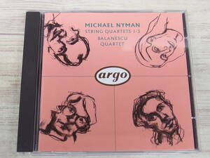 CD / STRING QUARTETS 1-3 / Michael Nyman /『D23』/ 中古