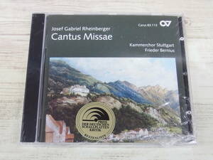 CD・未開封 / Josef Gabriel Rheinberger: Cantus Missae/ Stuttgart Chamber Choir、 Berniu /『D14』/ 中古