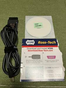 Ross-Tech VCDS HEX-V2 インターフェース３　正規品中古（登録１台済)　