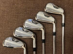 【美品】タイトリスト　Titleist　Ｔ２００　アイアン　５本（６～P）　ＤＧ　ダイナミックゴールド　１０５　Ｓ２００