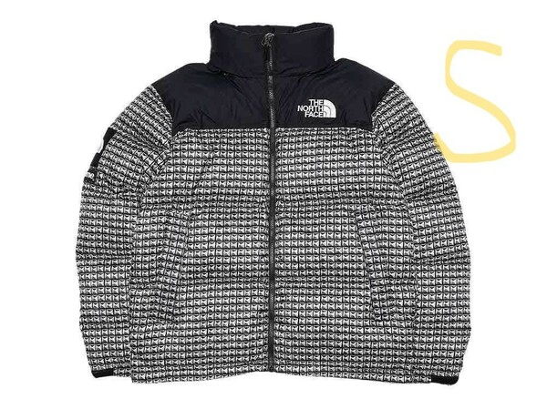 新品未使用 Supreme The North Face Studded Nuptse Jacket 黒 S シュプリーム ザ ノース フェース スタッズ ヌプシ ジャケット 2021SS