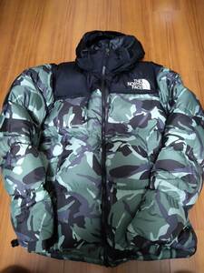 75　未使用品　XL　THE NORTH FACE ザノースフェイス Nuptse ヌプシ ダウンジャケット　ND91842 カモフラ　迷彩