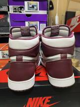 NIKE AIR JORDAN 1 RETRO HIGH OG BORDEAUX 30cm ボルドー_画像4