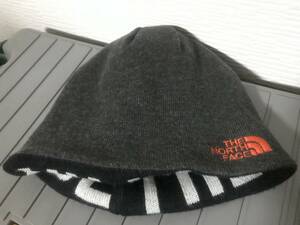 極美品 THE NORTH FACE ノースフェイス リバーシブル ニットキャップ 帽子