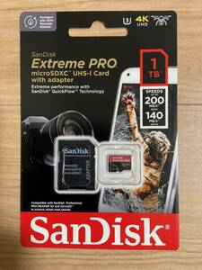 【送料無料】【新品】　microSDXC 1TB SanDisk SDSQXCD-1T00-GN6MA 海外パッケージ SA3413QXCD-1T